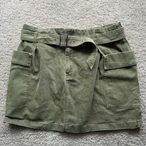 Women’s Green Forever21 Denim Skirt-Size 4X